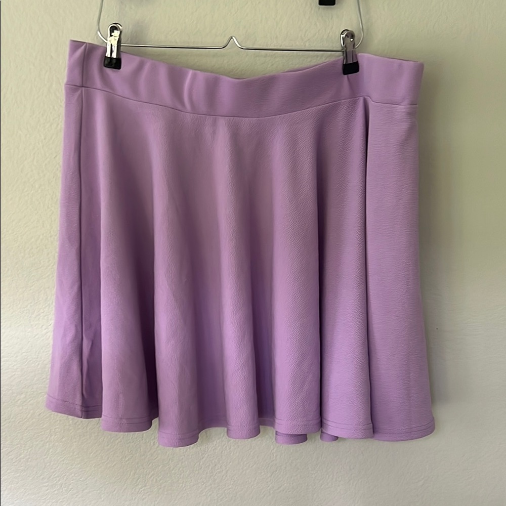 Lilac mini skirt